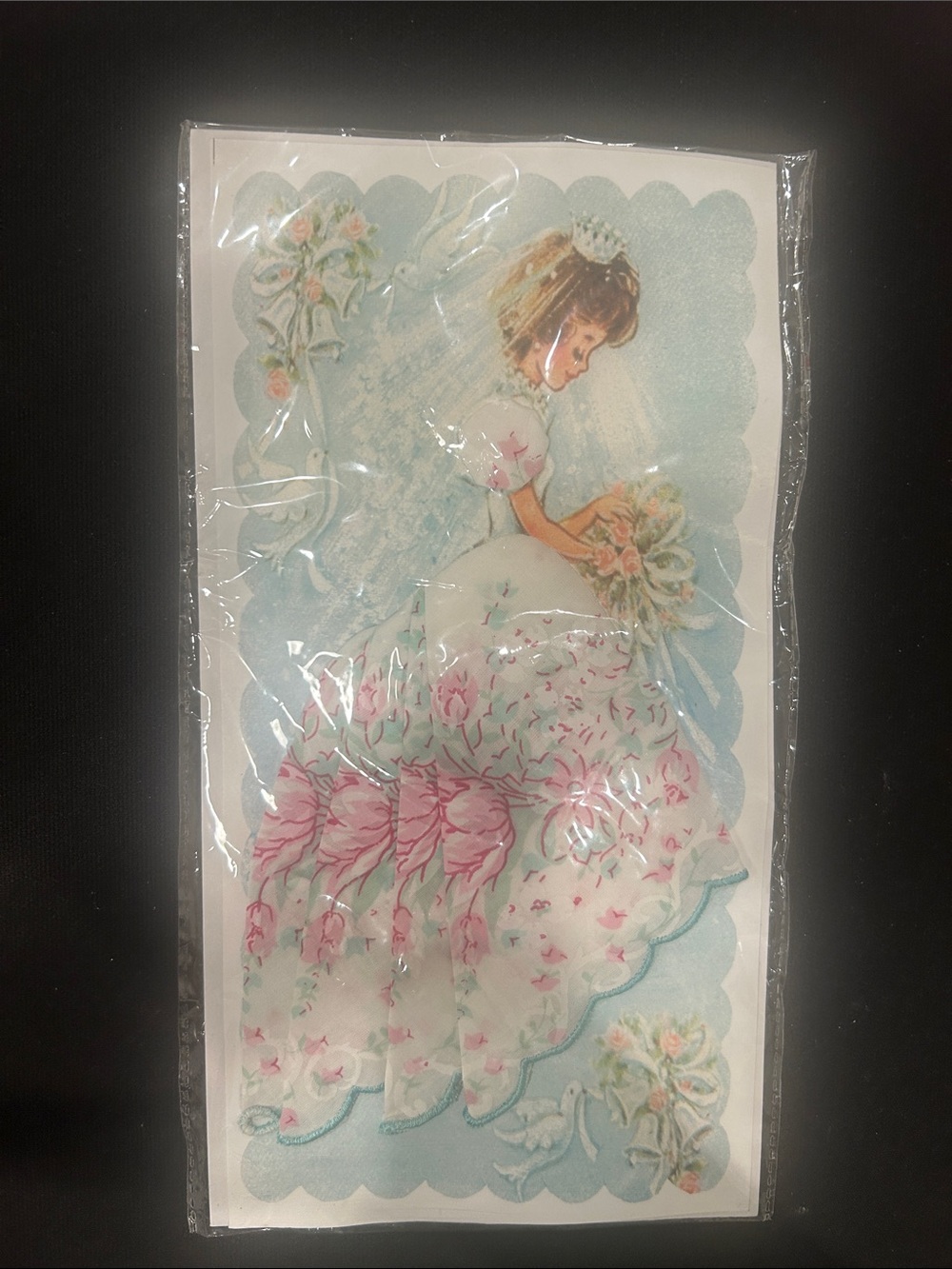 Vintage Style Pink & Blue Bridal Party Wall DƩcor - Unbranded